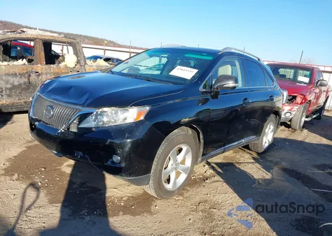 2011 Lexus Rx 350 from USA, damaged, VIN 2T2BK1BA4BC095455